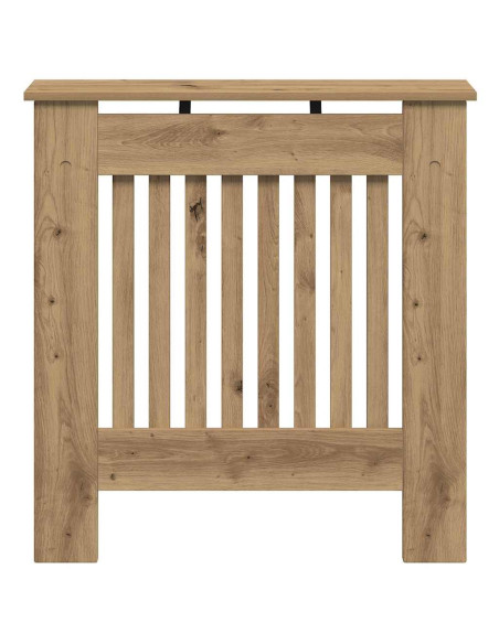 Copertura per radiatori Rovere artigianale 78 x 19 x 81,5 cm