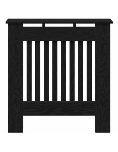 Copertura per radiatori Rovere Nero 78 x 19 x 81,5 cm