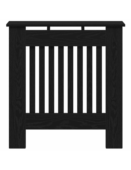 Copertura per radiatori Rovere Nero 78 x 19 x 81,5 cm