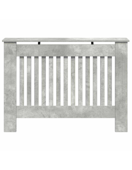 Copertura per radiatori Grigio cemento 112 x 19 x 81,5 cm