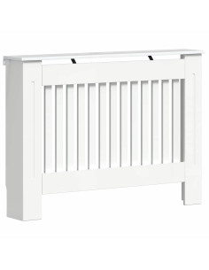 Copertura per radiatori Bianco Lucido 112 x 19 x 81,5 cm 2