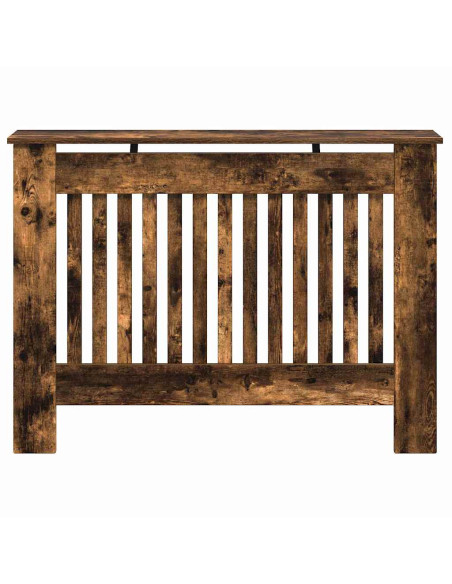 Copertura per radiatori Rovere fumé 112 x 19 x 81,5 cm