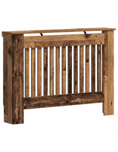 Copertura per radiatori Legno vecchio 112 x 19 x 81,5 cm 2