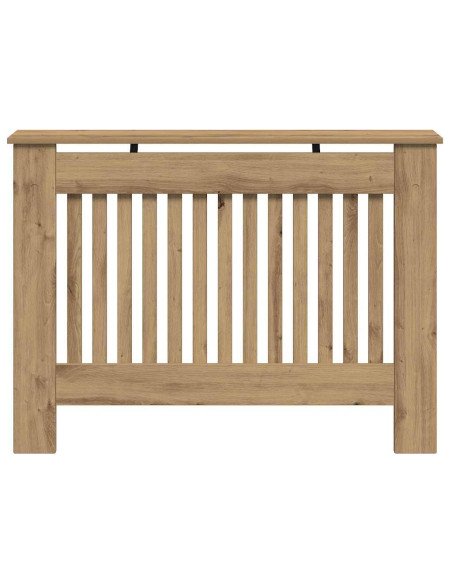 Copertura per radiatori Rovere artigianale 112 x 19 x 81,5 cm