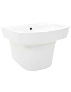Lavabo Bianco 50 x 45 x 41 cm Ceramica Smaltata 2