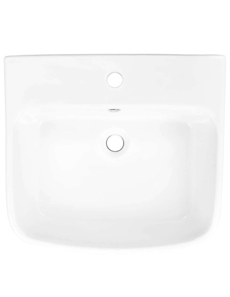 Lavabo Bianco 50 x 45 x 41 cm Ceramica Smaltata