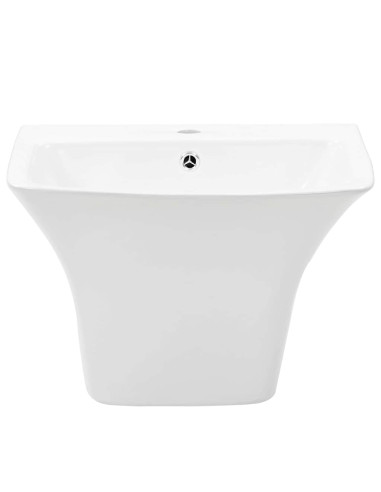 Lavabo Bianco 53 x 44 x 37 cm Ceramica Smaltata