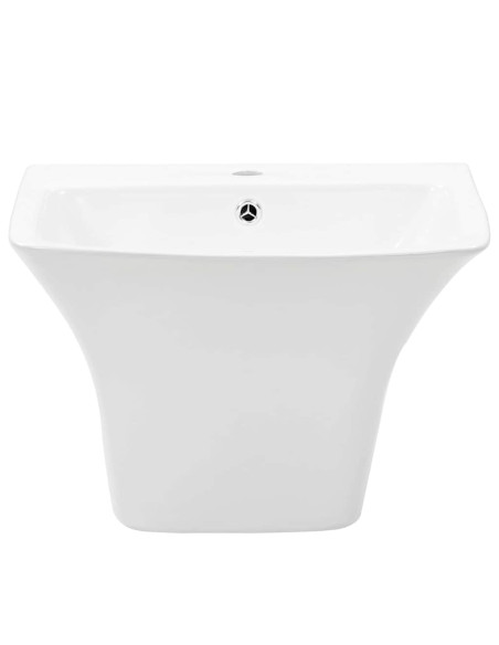 Lavabo Bianco 53 x 44 x 37 cm Ceramica Smaltata