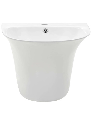 Lavabo Bianco 47 x 45 x 37 cm Ceramica Smaltata