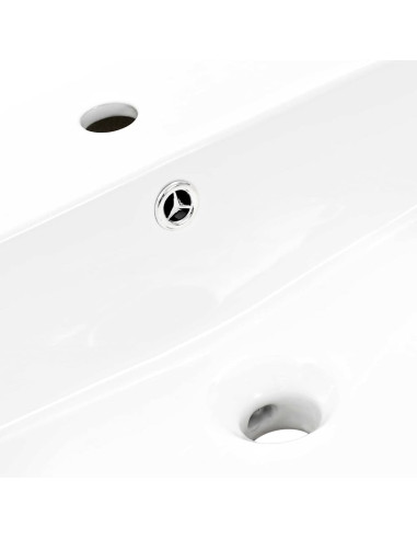 Lavabo Bianco 47 x 45 x 37 cm Ceramica Smaltata