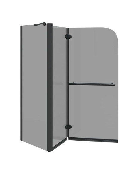 Involucro Doccia Bi-Fold Trasparente Scuro 120 x 67 x 129 cm
