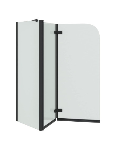Involucro Doccia Nero 120 x 68 x 130 cm Vetro ESG e Alluminio