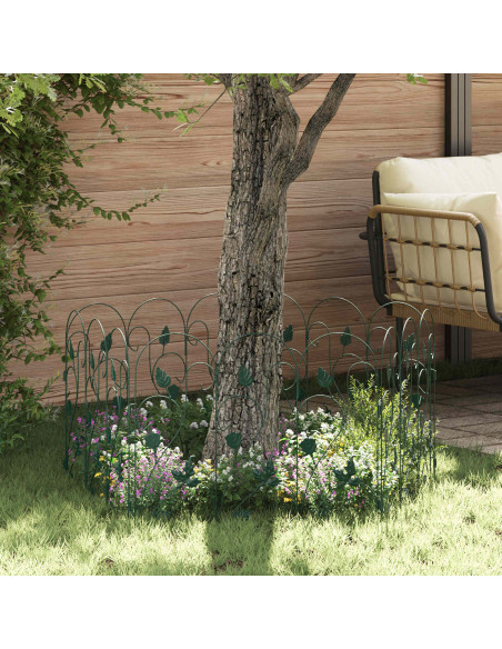 Recinzione per Giardino Traliccio Verde 307 x 54,5 x 0,3 cm