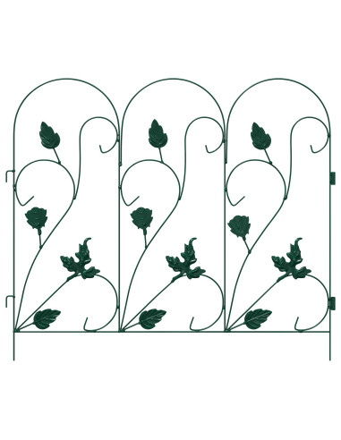Recinzione per Giardino Traliccio Verde 307 x 54,5 x 0,3 cm