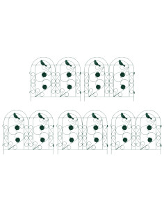 Recinzione per Giardino Traliccio Verde 308,5 x 54,5 x 0,3 cm 2
