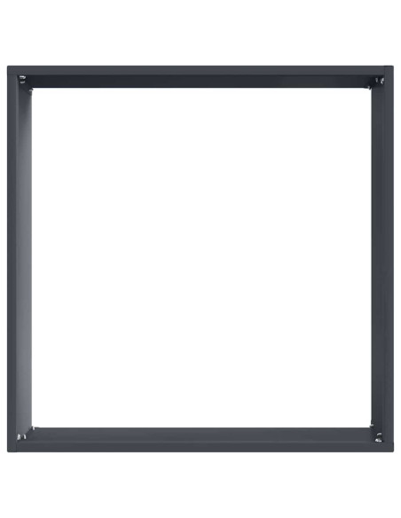 Bordura per Prato Antracite 40 x 40 x 13 cm Acciaio