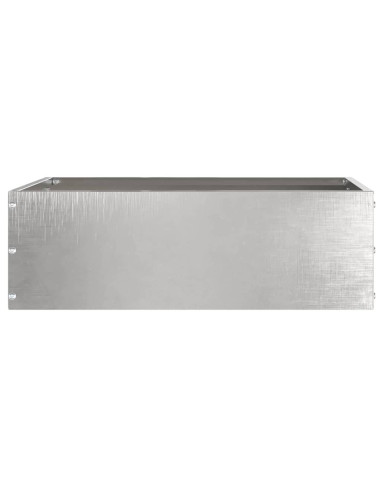 Bordura per Prato Argento 40 x 40 x 13 cm Acciaio inossidabile