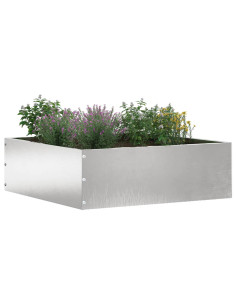 Bordura per Prato 6 pcs Argento 40 x 40 x 13 cm 2