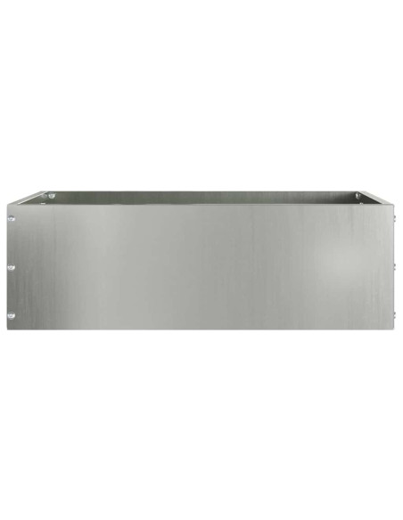 Bordura per Prato Argento 40 x 40 x 13 cm Acciaio zincato