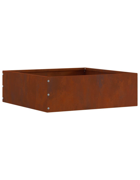 Bordura per Prato 6 pcs Ruggine 40 x 40 x 13 cm