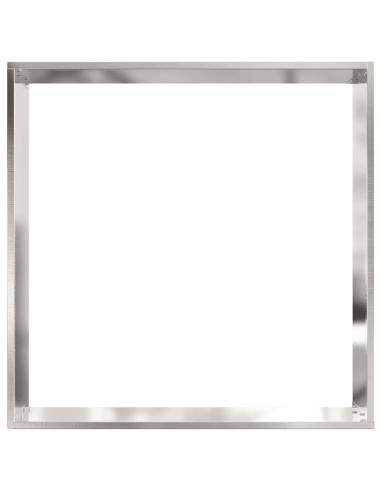 Bordura per Prato 6 pcs Argento 50 x 50 x 13 cm