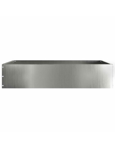 Bordura per Prato Argento 60 x 60 x 13 cm Acciaio zincato