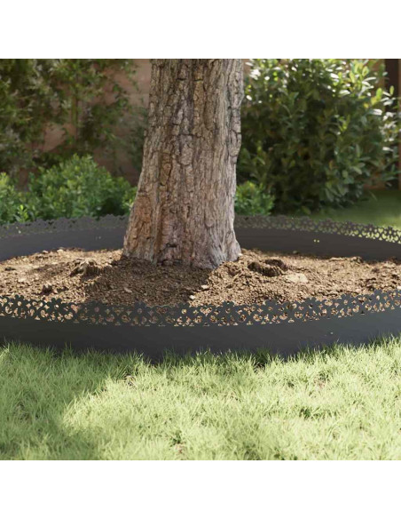 Bordure per prato 20 pcs Antracite 103 x 0,05 x 22 cm Acciaio