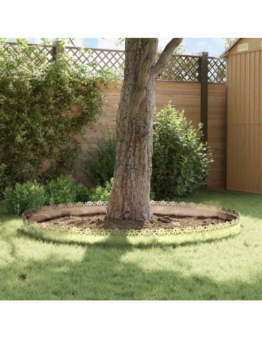 Bordure per prato 30 pcs Argento 103 x 0,05 x 22 cm