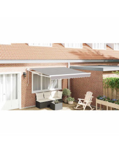 Tenda da Sole Grigio chiaro 300 x 250 x 165 cm Poliestere