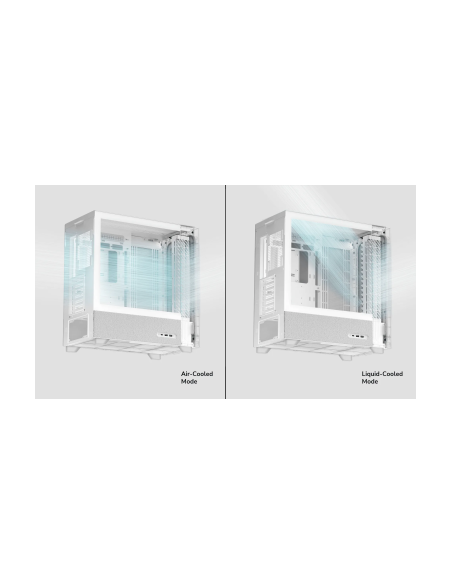 TRYX CASE M.TOWER FLOVA F50 con TCF fan (Cross flow) WHITE
