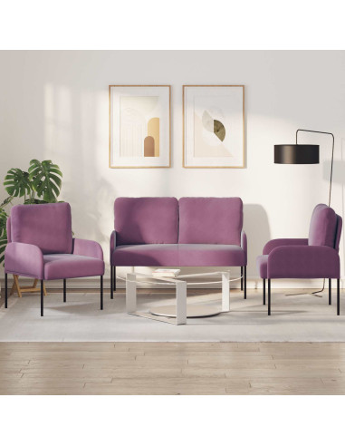 Set divani 3 pcs Viola 115 x 56 x 80 cm Legno compensato