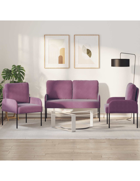 Set divani 3 pcs Viola 115 x 56 x 80 cm Legno compensato
