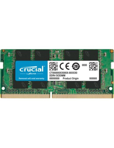 DDR4 SO-DIMM CRUCIAL 8GB 3200MHz -  CT8G4SFRA32A