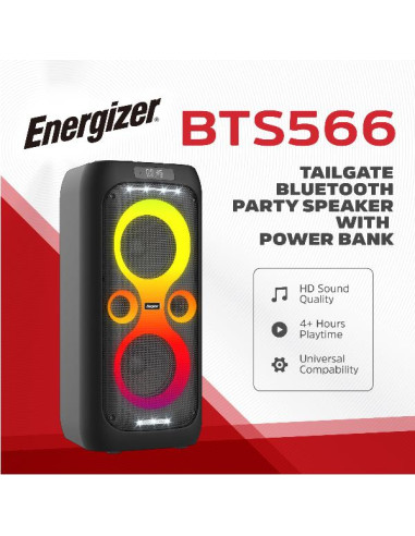 PARTY SPEAKER VERTICAL BT+POWERBANK