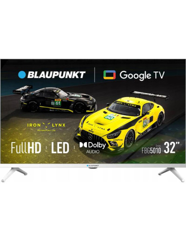 TV 32 BLAUPUNKT FHD BIANCO SMART DVBT2 DVBS2 GOOGLE TV