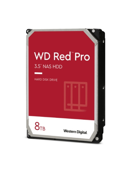 HD WD SATA3 8TB 3.5" RED PRO 7200RPM 256mb cache - NAS 8-16 SLOT HARD DRIVE - WD8005FFBX