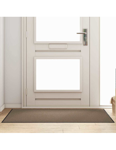 Tappetino Altro Beige e Nero 90 x 150 cm Polipropilene e vinile