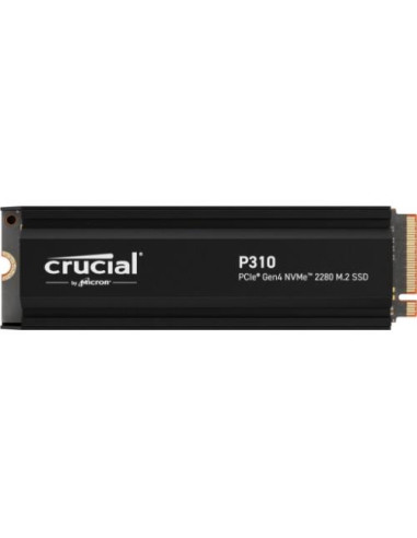 SSD CRUCIAL M.2(2280)  1TB NVMe P310 PCIE 4.0 x4 READ: 7100MB/S-WRITE: 6000MB/S CT1000P310SSD5