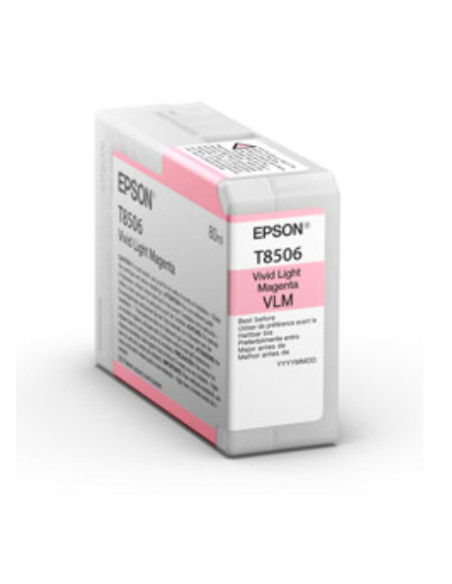 Epson C13T85060N cartuccia d'inchiostro 1 pz Originale Magenta chiaro vivido