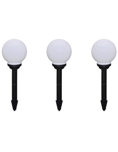 Lampade da Sentiero 6 pz LED 20 cm con Picchetto