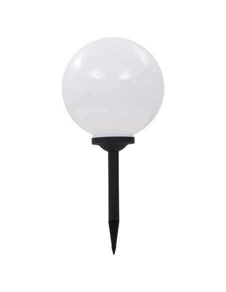 Lampade Solari da Esterno 4 pz LED Sferiche 30 cm RGB