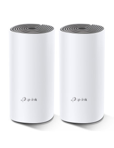 TP-Link Deco E4 (2-pack) Dual-band (2.4 GHz/5 GHz) Wi-Fi 5 (802.11ac) Bianco, Grigio Interno