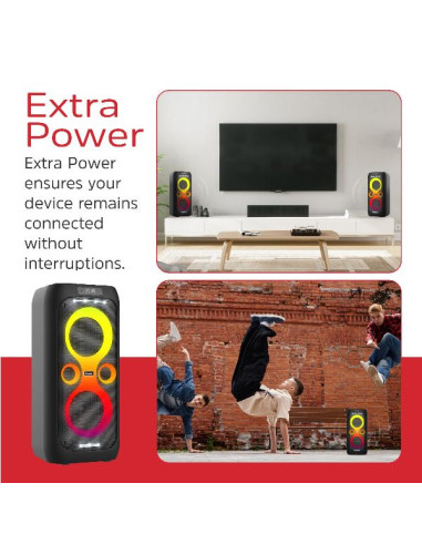 PARTY SPEAKER VERTICAL BT+POWERBANK