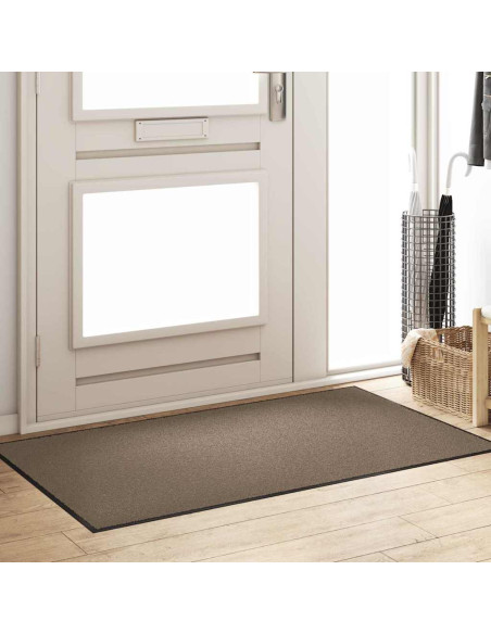 Tappetino Altro Beige e Nero 90 x 150 cm Polipropilene e vinile