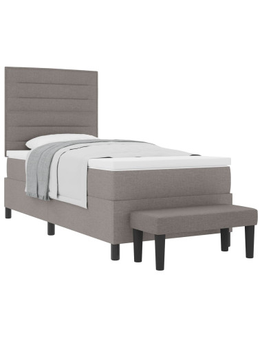 Letto a molle con materasso Talpa 90 x 190 cm Tessuto