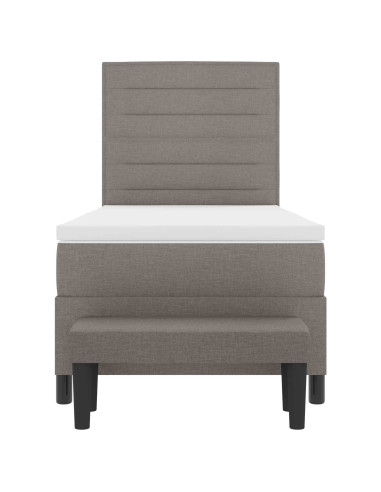 Letto a molle con materasso Talpa 90 x 190 cm Tessuto