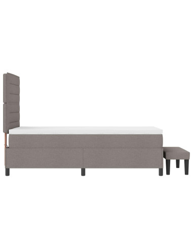 Letto a molle con materasso Talpa 90 x 190 cm Tessuto