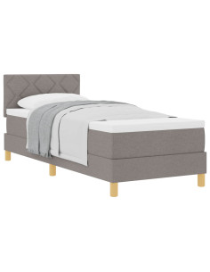 Letto a molle con materasso Talpa 90 x 190 cm Tessuto 2