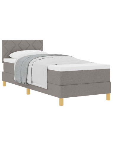 Letto a molle con materasso Talpa 90 x 190 cm Tessuto