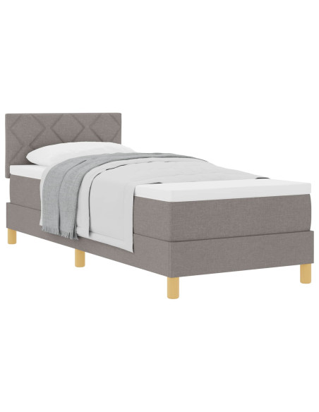 Letto a molle con materasso Talpa 90 x 190 cm Tessuto